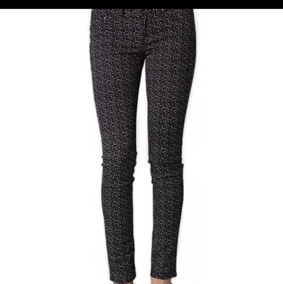 RAG & bone black white legging jeans size 27 - Picture 3 of 6